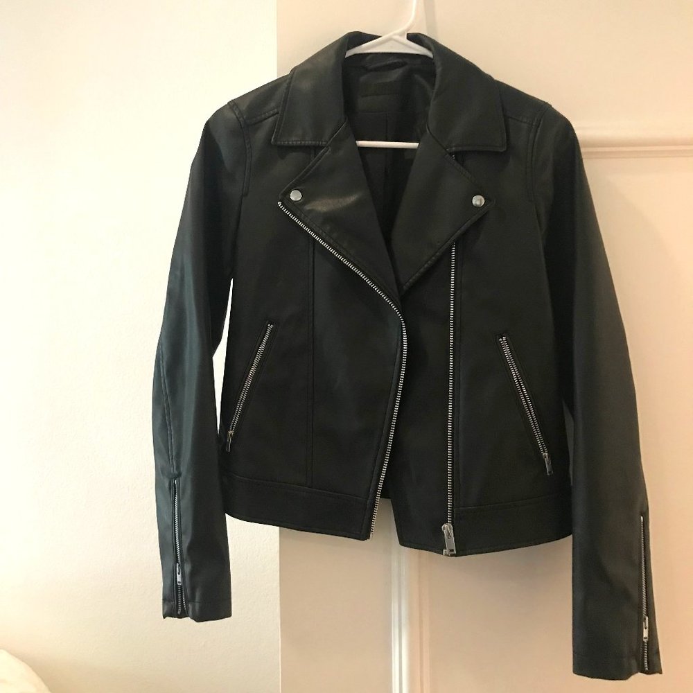 Uniqlo Faux Leather Jacket
